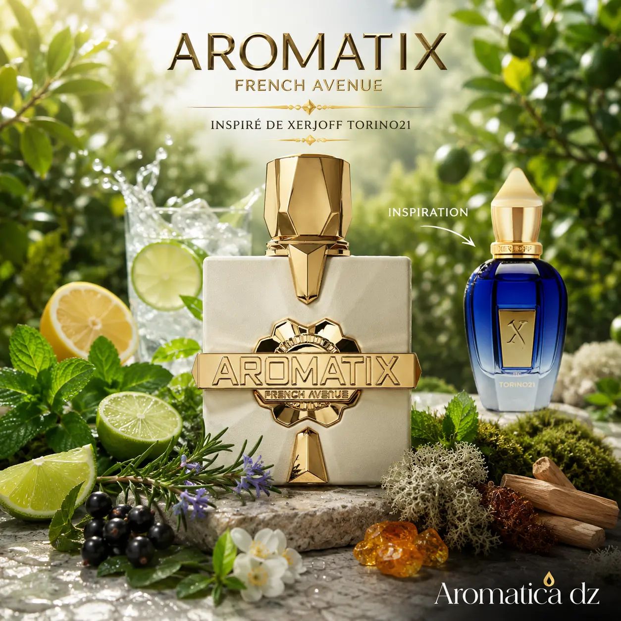 Platine Blanc Aromatix French Avenue